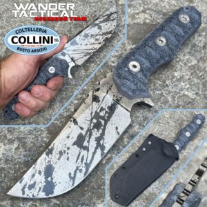 Wander Tactical - Lynx Clip Knife - Black Blood & Black Micarta - individuelles Messer