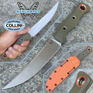 Benchmade - Meatcrafter - CPM-S45VN G10 OD Green - 15500-3 - Messer