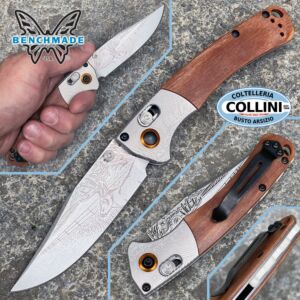 Benchmade - Mini Crooked River - 15085-2202 - Limited Edition Whitetail Deer - Messer