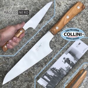 MaglioNero - Iside Line - Allzweckmesser 14cm - Olive - UV3514 - Küchenmesser