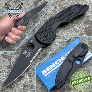 Benchmade - 845SBT Ascent Knife - Black Coated - PRIVATE COLLECTION - Messer