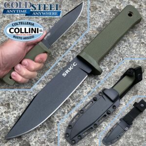 Cold Steel - SRK Compact OD Green - Survival Rescue Knife - 49LCKD-ODBK - messer