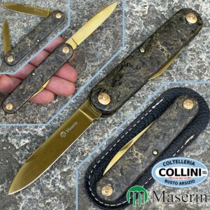 Maserin - Sessantesimo - FatCarbon & Gold HNCF - 195/SUPERTiN - Messer