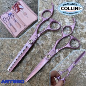 Olivia Garden - 2-teiliges Haarscheren-Set - Think pink - 32478