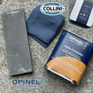 Opinel - Pflegeset für Opinel-Klingen und - Messer - Naturstein