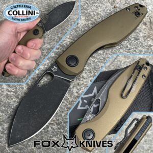 Fox - Chilin Knife by Vox - FX-530ALOD - N690Co - Green Aluminium - Messer