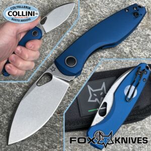 Fox - Chilin Messer von Vox - FX-530ALBL - N690Co - Blu Aluminium - Messer