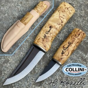 Roselli - Jagd - und Großmuttermesser - Paar - R180 - handgefertigtes Messer