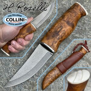 Roselli - Jagdmesser Nalle - UHC-Stahl - RW200A - handgefertigtes Messer