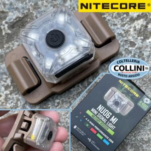 Nitecore - NU06 MI - IR-Mini-Signal-Stirnlampe - USB wiederaufladbar - Infrarot-LED-Taschenlampe