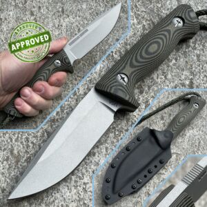 Treeman Knives - Recon Hunter Knife - Green G-10 - PRIVATE COLLECTION - Messer