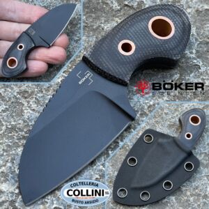Boker Plus - Gnome by Vox - All Black Copper - 02BO084 - Neck Knife