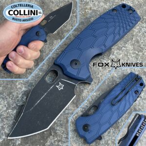 Fox - Core Tanto Messer von Vox - FX-612BLB - Top Shield schwarz - Blau - Messer