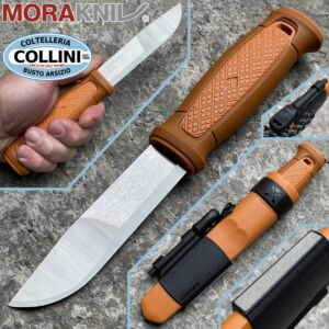 MoraKniv - Kansbol Messer mit Survival Kit - Burnt Orange - Outdoormesser