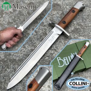 Maserin - BeluM Limited Edition - 989 - Gedenkmesser, feststehende Klinge, einschneidig, hergestellt in Italien