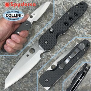 Spyderco - Kevin Smock Knife C240CFP - S30V - Kohlefaser/G10 - Sammelmesser