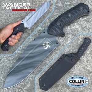 Wander Tactical - Smilodon - Smoke Gray Limited Edition - handgefertigtes Messer