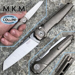 MKM - Miura - M390 Button Lock - Titanium Bronze - MI-TBR - Messer
