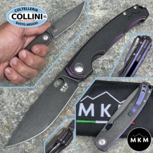 MKM - Eclipse by Vox - Dark Stonewash MagnaCut & Lila Titanium - EL-PRBKD - Messer