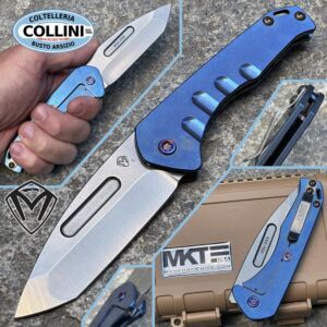 Medford Knife and Tool - Praetorian Slim - S45VN Tanto Klinge, blaue Griffe - MK208 - Messer