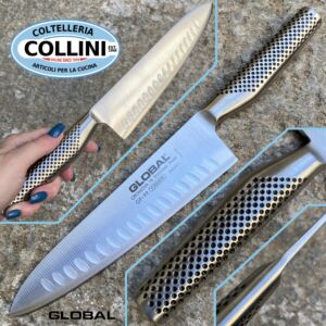Global knives - GF99 - Geöhltes Kochmesser - 20,5cm - Küchenmesser