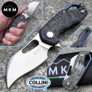 MKM - Isonzo Hawkbill von Vox - M390 & Marble Carbon Fiber - FX03M-1CM - Messer