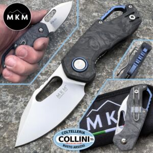 MKM - Isonzo Clip Point von Vox - M390 & Marmor Carbon Fiber - FX03M-3CM - Messer