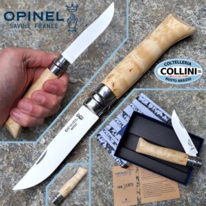 Opinel - N°08 Sampo - Gelocktes Birkenholz - Limitierte Auflage - Messer