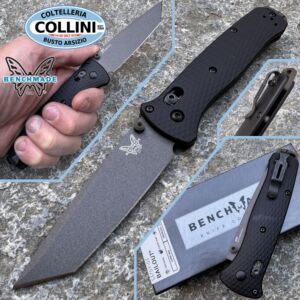 Benchmade - Bailout Messer Schwarz Aluminium - CPM-M4 - Plain Tanto - 537GY-03 - Messer
