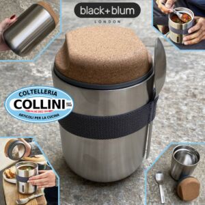 Black Blum - Thermische Lunchbox mit Vakuum-Isolierung - BAMTPB015 - FOOD AND DRINKS ON-THE-GO