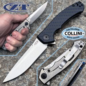 Zero Tolerance - Sinkevich Folder - 0450BLUCF - Flipper Knife Blue CF - Messer