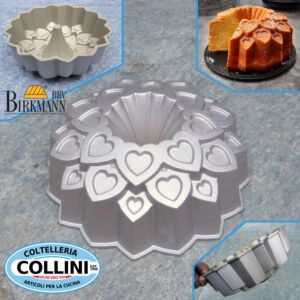 Birkmann - LOVE Kuchenform aus Aluminiumdruckguss, 25 cm