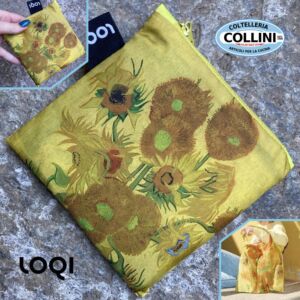 LOQI - Wiederverwendbare Tasche - VINCENT VAN GOGH - Sonnenblumen