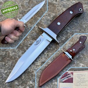 Livio Montagna - 2017 Fighter - N690Co & Schlangenholz - PRIVATSAMMLUNG - handgefertigtes Messer