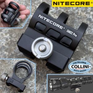 Nitecore - GM02 Pro - 26,5 mm Halterung für taktische Taschenlampen SRT7 SRT7i, SRT6i, MH12 Pro, MH25 Pro