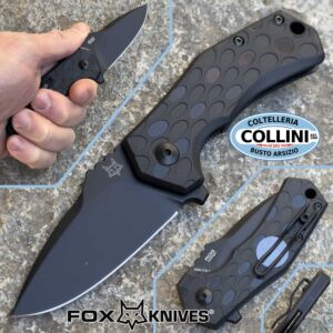 Fox - Italico Drop - FX-540B - Schwarzes Top Shield N690Co & Schwarzes FRN - Messer