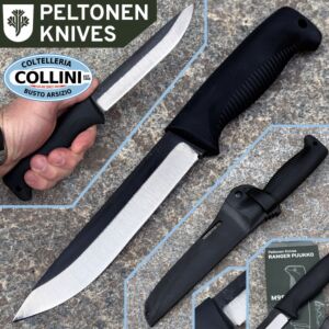 Peltonen Knives - M95 Ranger Puukko - Schwarz Unbeschichtet - FJP144 - Messer