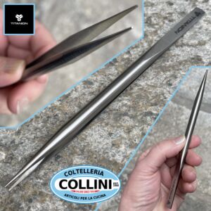 Titanion - Titanium Plating Twizers - Spitzes Titanium Plating Tweezers - Silber