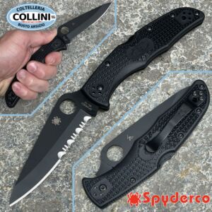 Spyderco - Endura 4 Black Blade - C10PSBBK - Messer
