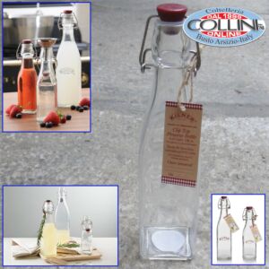 Kilner - 0.55 Liter quadratische Clip Top Bottles
