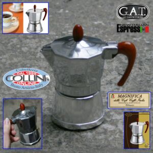 G.A.T. - Aluminium-Kaffee - Moka Magnifica - 1 tz