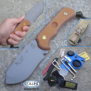 TOPS - Xc Est Alpha Knife + Survival Kit coltello