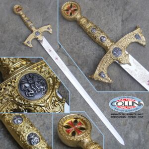 Marto - Spada Templare Gold - 584 - spada storica
