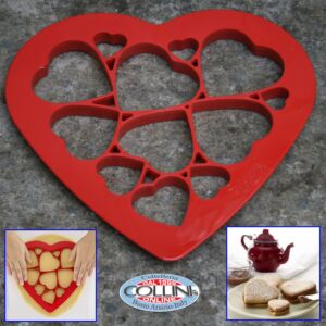 Lékué - Set-Cookie Herzen Puzzle für Kekse