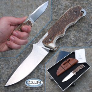Fantoni - Hide Fixed knife Cervo - Premium Limited Edition - Design by T. Rumici