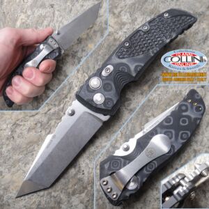 Hogue - EX-01 3.5" Folding Tanto Point Stonewash - G-10 G-Mascus Black coltello