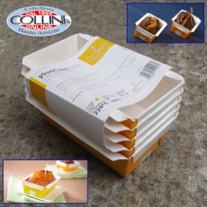Decora - Bäckerei Papier Pflaumenkuchen Tabletts - 5 Stück