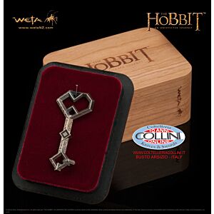 Weta Workshop - Ciondolo della Chiave di Erebor - Argento 925 - Lo Hobbit  - Il Signore Degli Anelli