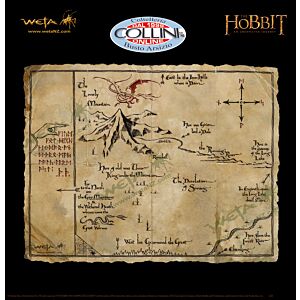 Weta Workshop - Mappa del tesoro di Thorin Scudodiquercia - Lo Hobbit - Il Signore Degli Anelli