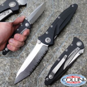 Microtech - Socom Delta - Tanto full Serrated - Black G-10 - 163-12 - coltello